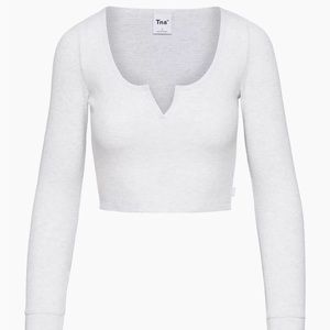 TNA Waffle Scoopneck
